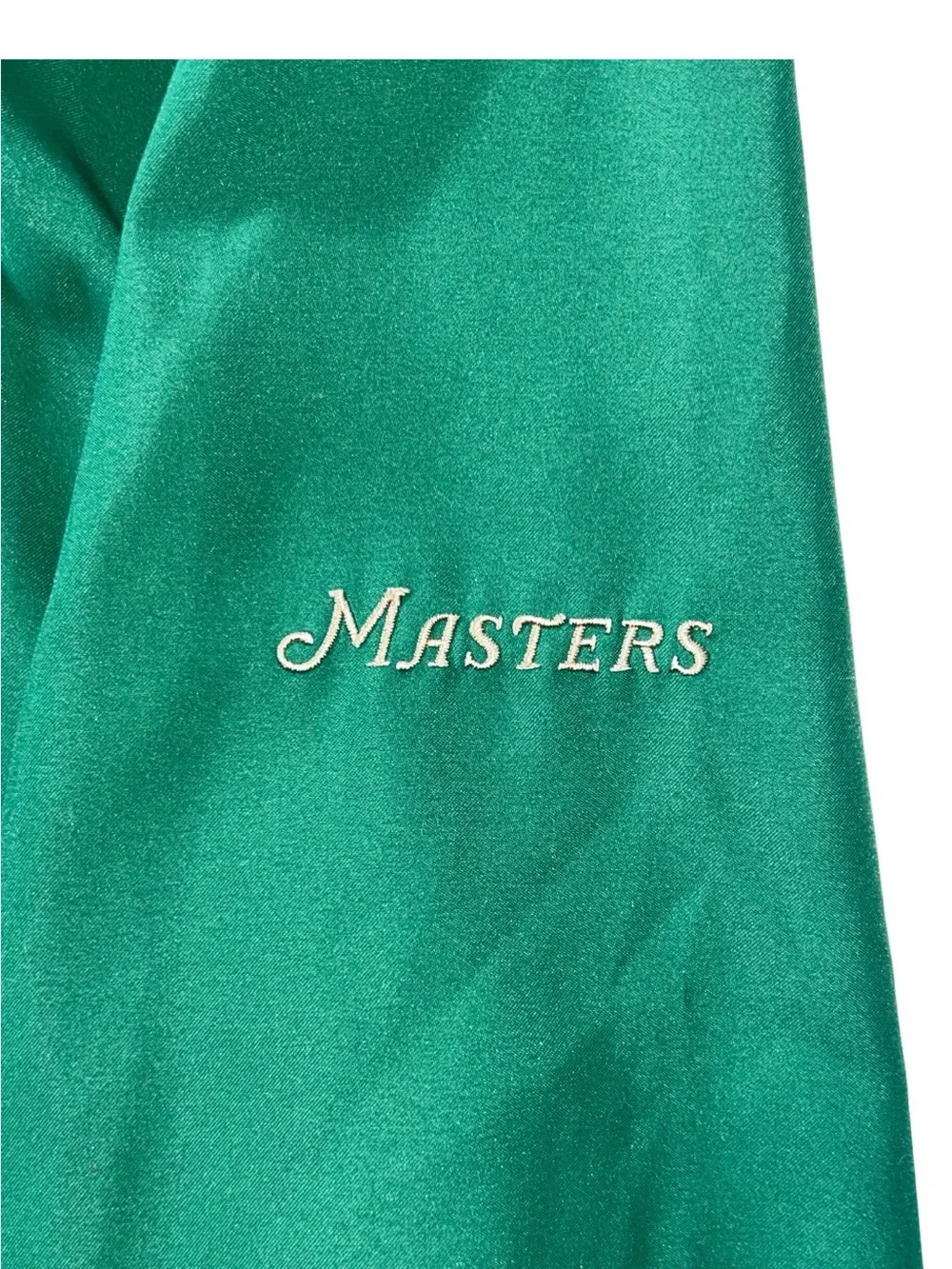 Masters Collection Golf Windshirt Men’s XXL Green V-Neck Pullover Augusta